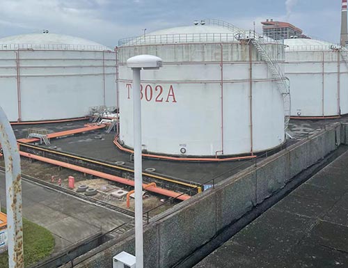 易造防雷為廣西油氣碼頭提供雷電預警系統 易造防雷為廣西油氣碼頭提供雷電預警系統