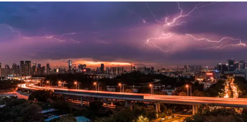 雷電的產生原理