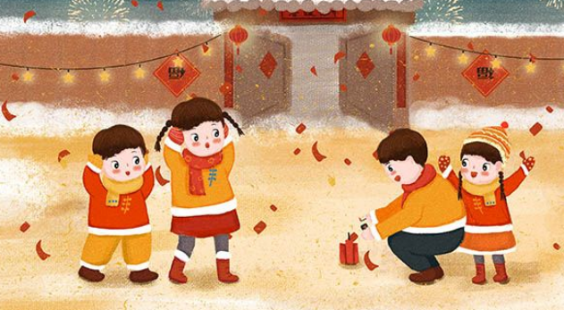 春節-放爆竹 春節-放爆竹